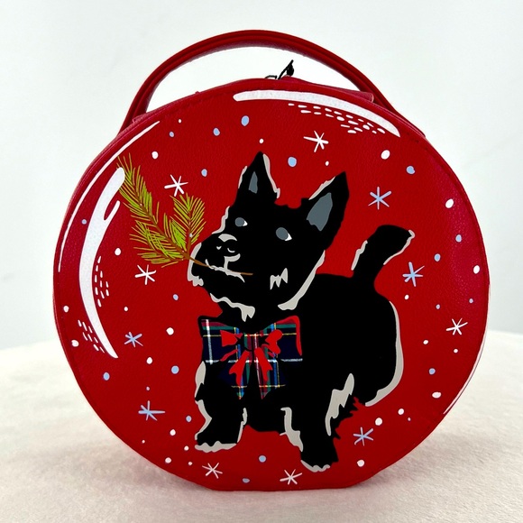 NWT Vera Bradley Whimsy Cosmetic Case w/Scottie Dog - Picture 1 of 11